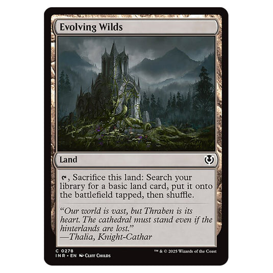 Evolving Wilds 278 card from the Magic The Gathering set Innistrad Remastered
