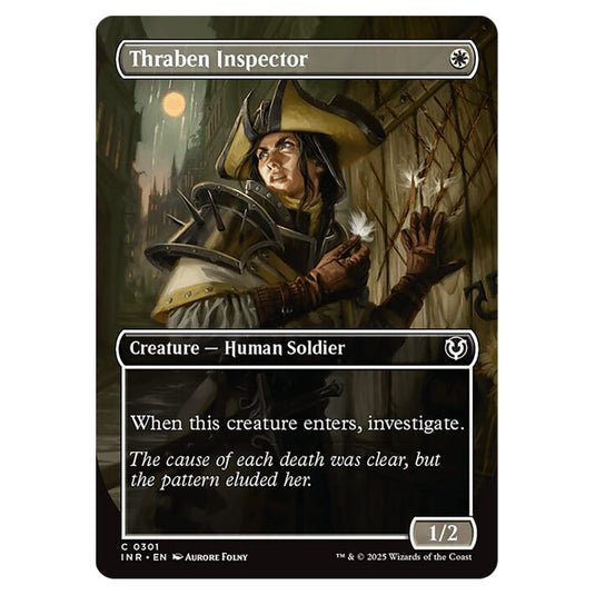 Thraben Inspector 301 card from the Magic The Gathering set Innistrad Remastered