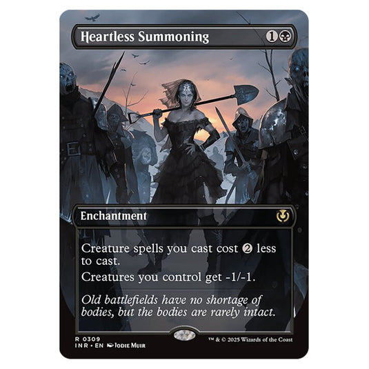 Heartless Summoning 309 card from the Magic The Gathering set Innistrad Remastered