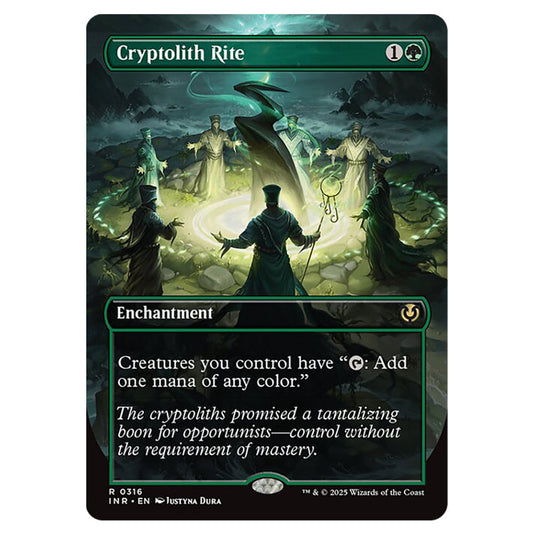 Cryptolith Rite 316 card from the Magic The Gathering set Innistrad Remastered