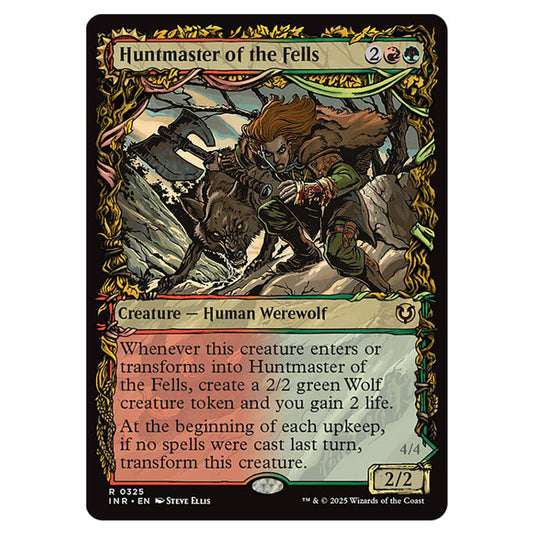 Huntmaster of the Fells // Ravager of the Fells 325 card from the Magic The Gathering set Innistrad Remastered
