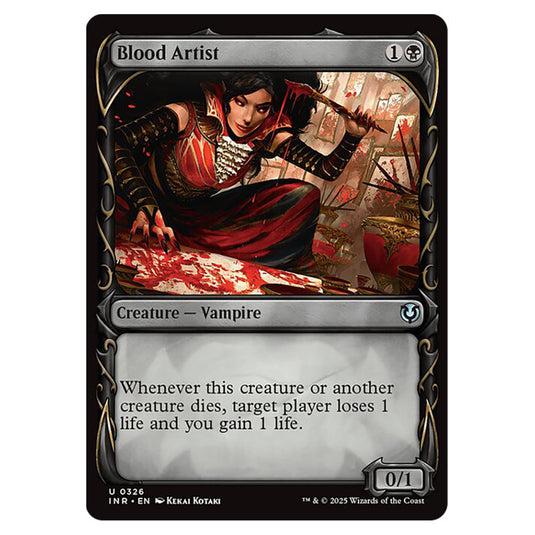 Blood Artist 326 card from the Magic The Gathering set Innistrad Remastered