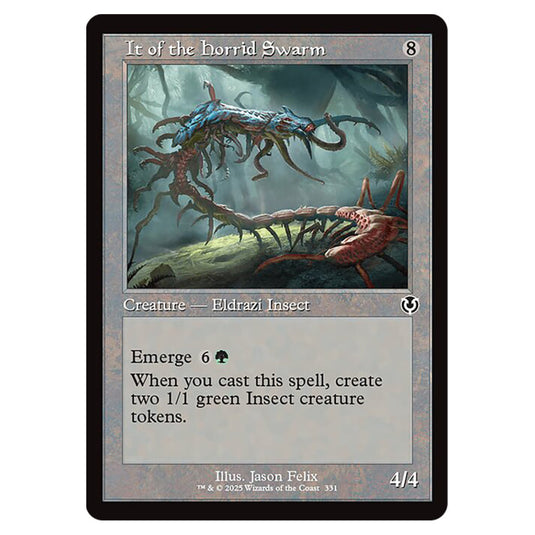 It of the Horrid Swarm 331 card from the Magic The Gathering set Innistrad Remastered