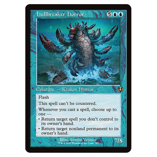 Hullbreaker Horror 357 card from the Magic The Gathering set Innistrad Remastered