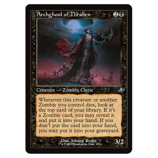 Archghoul of Thraben 370 card from the Magic The Gathering set Innistrad Remastered