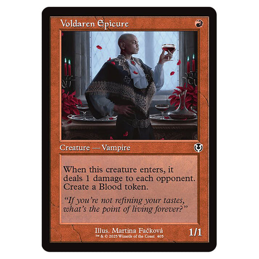 Voldaren Epicure 405 card from the Magic The Gathering set Innistrad Remastered