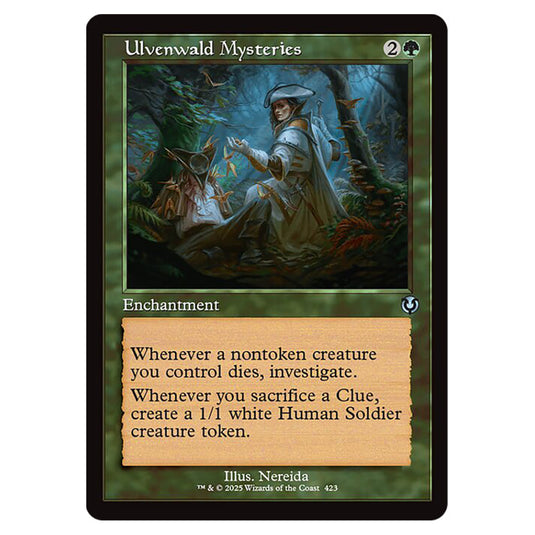 Ulvenwald Mysteries 423 card from the Magic The Gathering set Innistrad Remastered