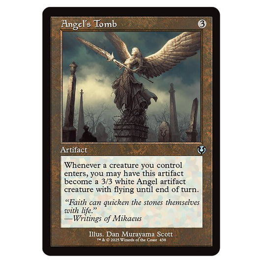 Angel's Tomb 438 card from the Magic The Gathering set Innistrad Remastered