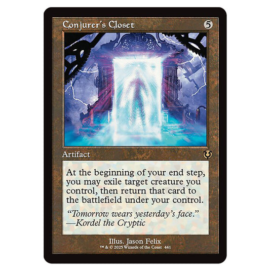 Conjurer's Closet 441 card from the Magic The Gathering set Innistrad Remastered