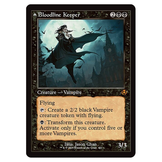 Bloodline Keeper // Lord of Lineage 461 card from the Magic The Gathering set Innistrad Remastered