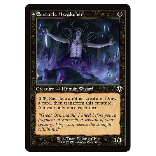 Ecstatic Awakener // Awoken Demon 462 card from the Magic The Gathering set Innistrad Remastered