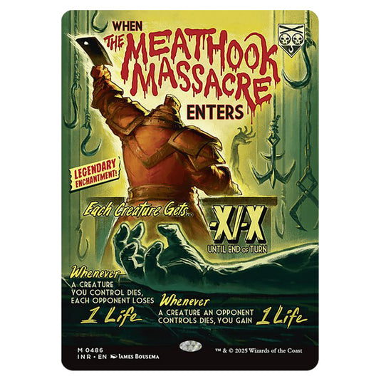 The Meathook Massacre 486 card from the Magic The Gathering set Innistrad Remastered