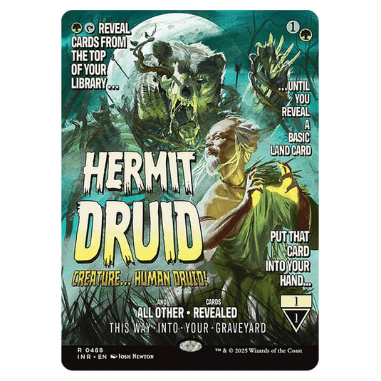 Hermit Druid 488 card from the Magic The Gathering set Innistrad Remastered