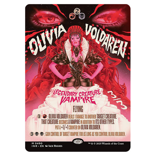 Olivia Voldaren 490 card from the Magic The Gathering set Innistrad Remastered