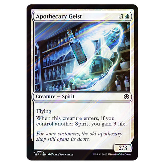 Apothecary Geist 010 card from the Magic The Gathering set Innistrad Remastered