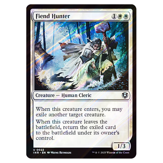 Fiend Hunter 022 card from the Magic The Gathering set Innistrad Remastered
