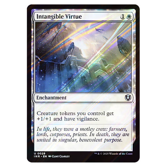 Intangible Virtue 029 card from the Magic The Gathering set Innistrad Remastered