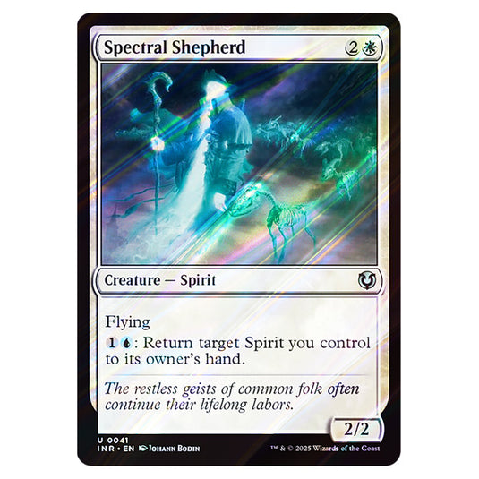 Spectral Shepherd 041 card from the Magic The Gathering set Innistrad Remastered