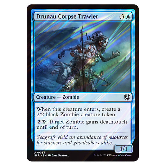 Drunau Corpse Trawler 063 card from the Magic The Gathering set Innistrad Remastered