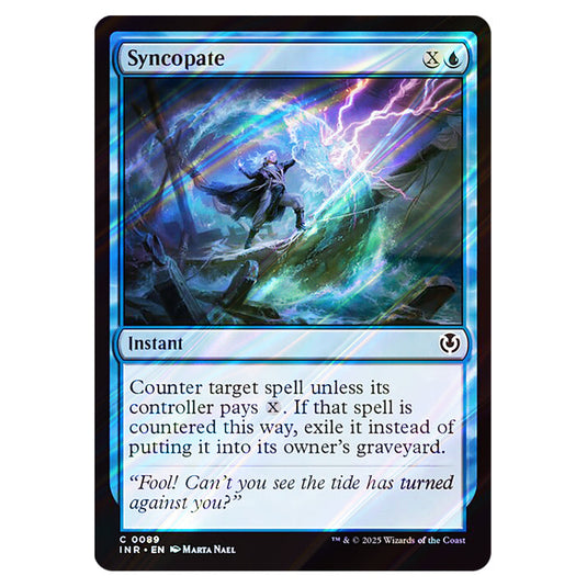 Syncopate 089 card from the Magic The Gathering set Innistrad Remastered