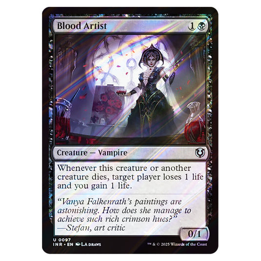 Blood Artist 097 card from the Magic The Gathering set Innistrad Remastered