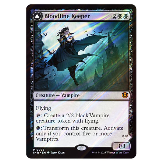 Bloodline Keeper // Lord of Lineage 098 card from the Magic The Gathering set Innistrad Remastered
