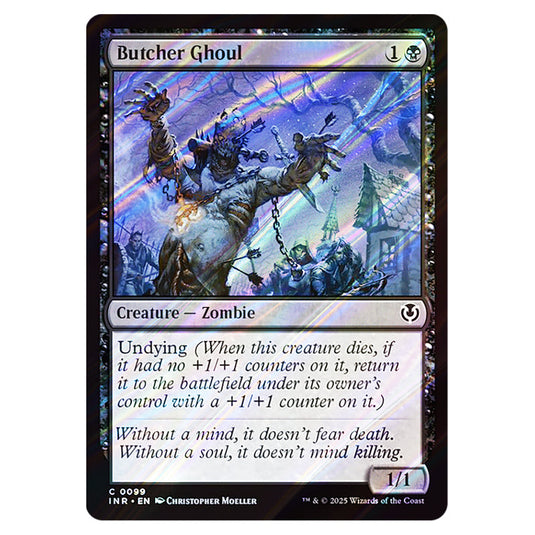 Butcher Ghoul 099 card from the Magic The Gathering set Innistrad Remastered