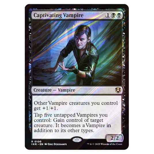 Captivating Vampire 100 card from the Magic The Gathering set Innistrad Remastered