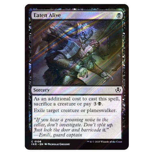 Eaten Alive 106 card from the Magic The Gathering set Innistrad Remastered