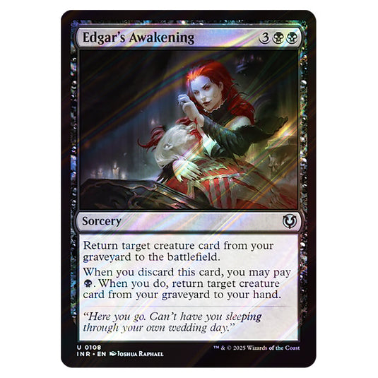 Edgar's Awakening 108 card from the Magic The Gathering set Innistrad Remastered