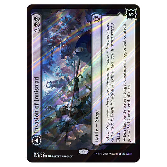 Invasion of Innistrad // Deluge of the Dead 120 card from the Magic The Gathering set Innistrad Remastered