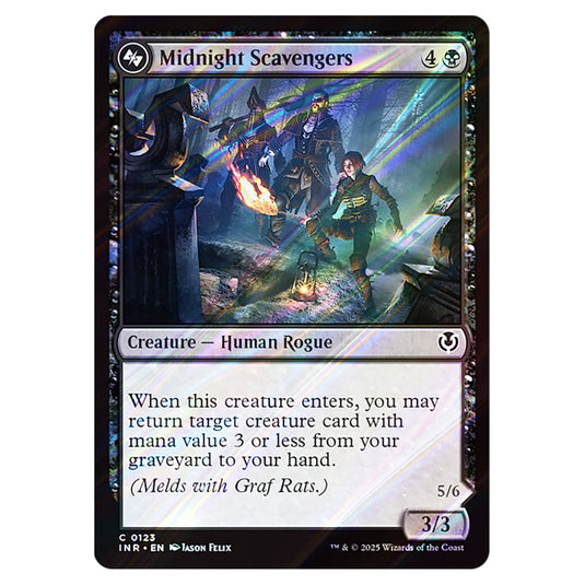 Midnight Scavengers 123 card from the Magic The Gathering set Innistrad Remastered