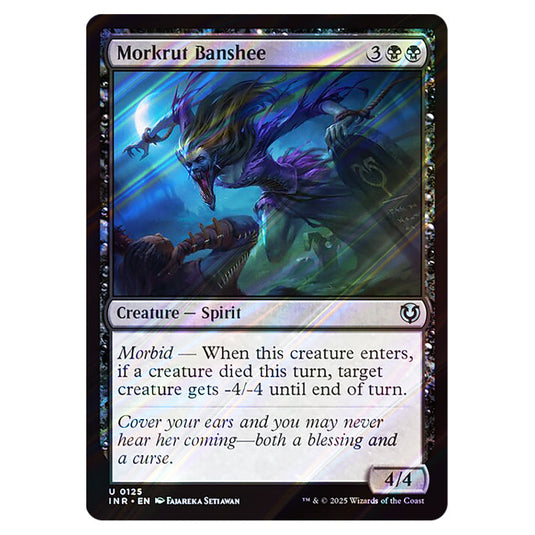 Morkrut Banshee 125 card from the Magic The Gathering set Innistrad Remastered