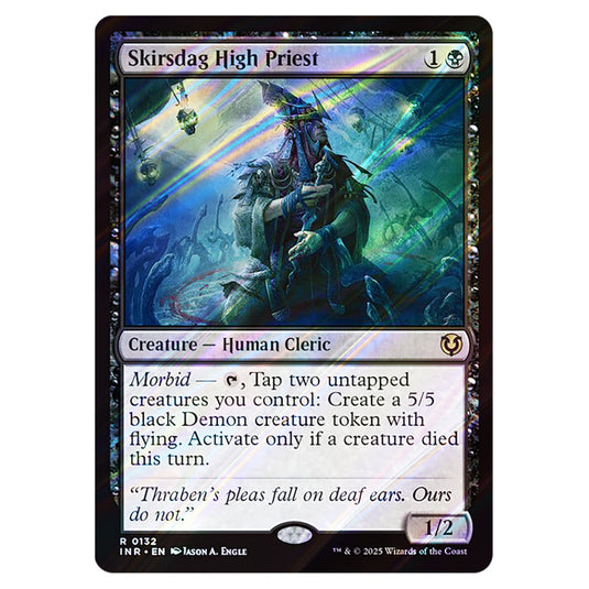 Skirsdag High Priest 132 card from the Magic The Gathering set Innistrad Remastered