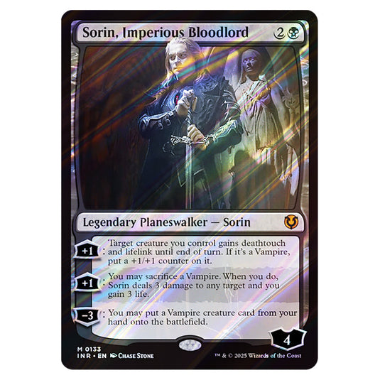 Sorin, Imperious Bloodlord 133 card from the Magic The Gathering set Innistrad Remastered