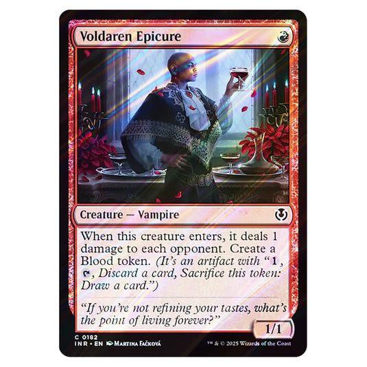 Voldaren Epicure 182 card from the Magic The Gathering set Innistrad Remastered