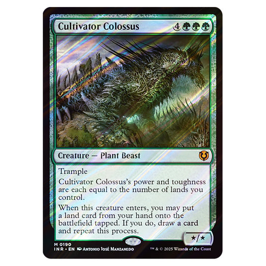 Cultivator Colossus 190 card from the Magic The Gathering set Innistrad Remastered