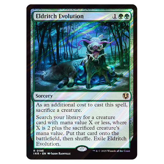 Eldritch Evolution 195 card from the Magic The Gathering set Innistrad Remastered
