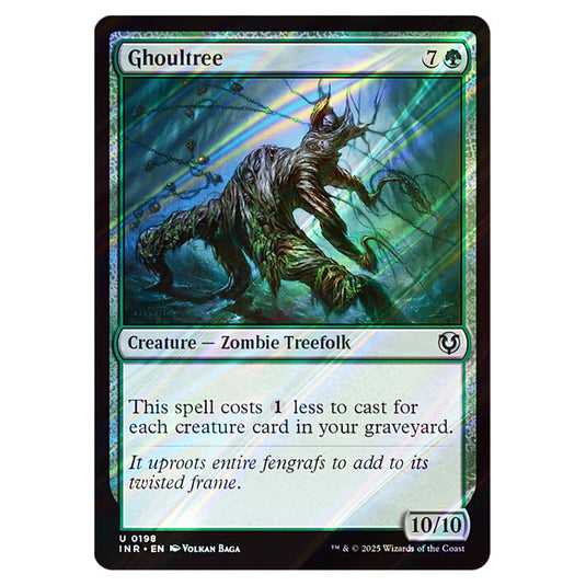Ghoultree 198 card from the Magic The Gathering set Innistrad Remastered