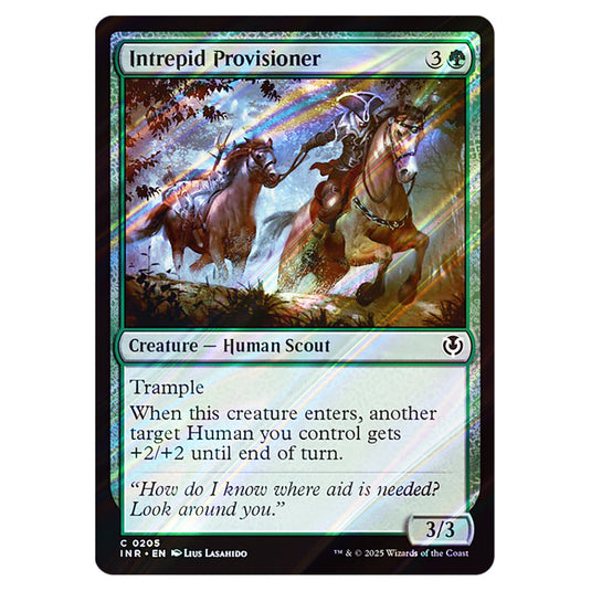 Intrepid Provisioner 205 card from the Magic The Gathering set Innistrad Remastered