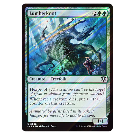 Lumberknot 206 card from the Magic The Gathering set Innistrad Remastered
