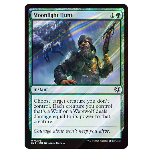 Moonlight Hunt 209 card from the Magic The Gathering set Innistrad Remastered