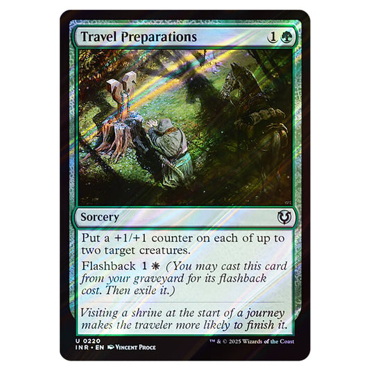 Travel Preparations 220 card from the Magic The Gathering set Innistrad Remastered
