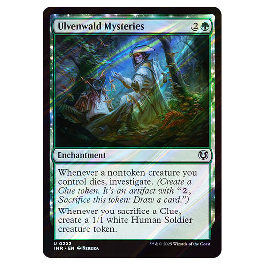 Ulvenwald Mysteries 222 card from the Magic The Gathering set Innistrad Remastered