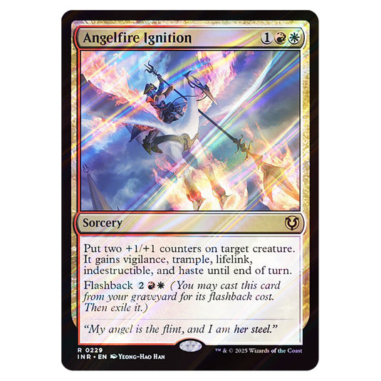 Angelfire Ignition 229 card from the Magic The Gathering set Innistrad Remastered