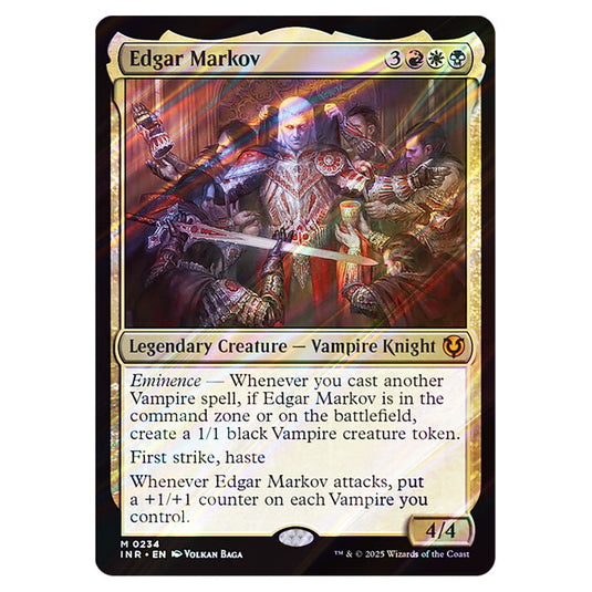 Edgar Markov 234 card from the Magic The Gathering set Innistrad Remastered