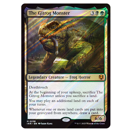 The Gitrog Monster 238 card from the Magic The Gathering set Innistrad Remastered