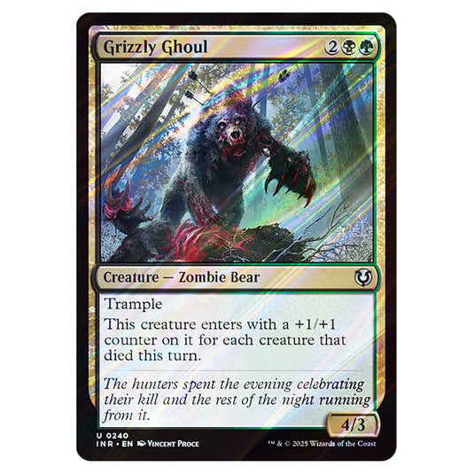 Grizzly Ghoul 240 card from the Magic The Gathering set Innistrad Remastered