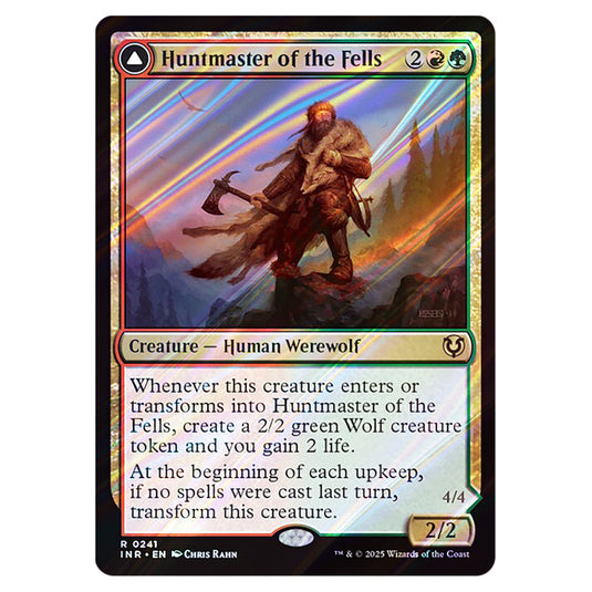 Huntmaster of the Fells // Ravager of the Fells 241 card from the Magic The Gathering set Innistrad Remastered