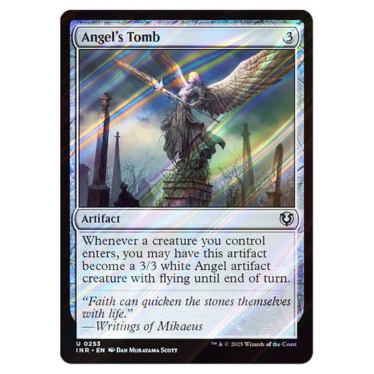 Angel's Tomb 253 card from the Magic The Gathering set Innistrad Remastered